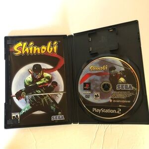 Shinobi PS2 PlayStation 2 Game + Manual Tested